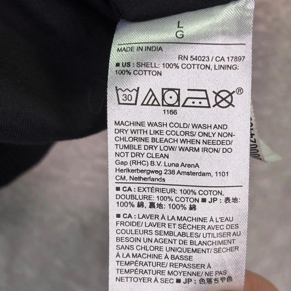 Banana Republic Mens Bomber Jacket Sz L Black Luxe Touch Performance Full Zip - Picture 6 of 8